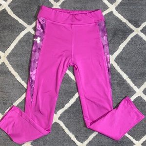 Under Armour Pink and Purple Ankle Length pants Size 5